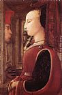 Fra Filippo Lippi Canvas Paintings - Portrait of a Man and a Woman